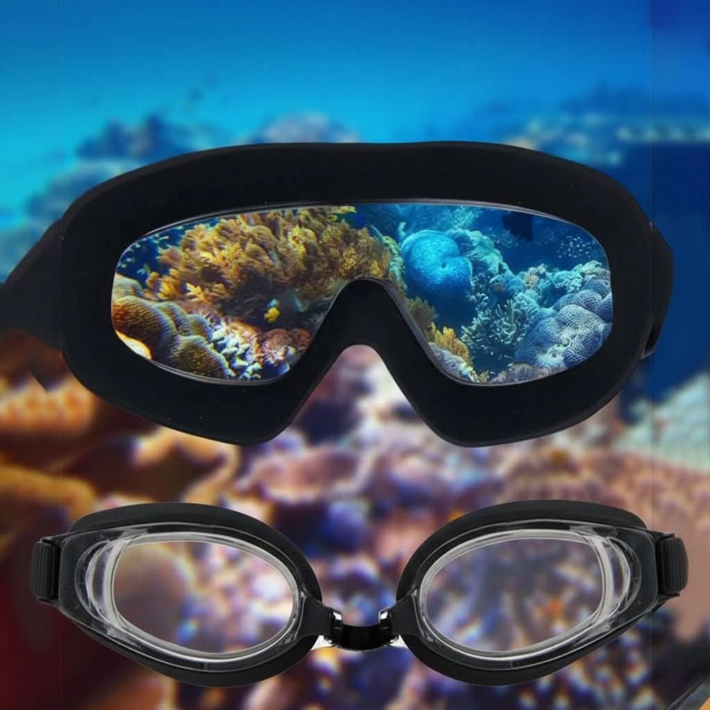 Professional Anti-Fog Swimming Goggles with Wide-Angle Vision & Ergonomic Seal for Adults | Thomler