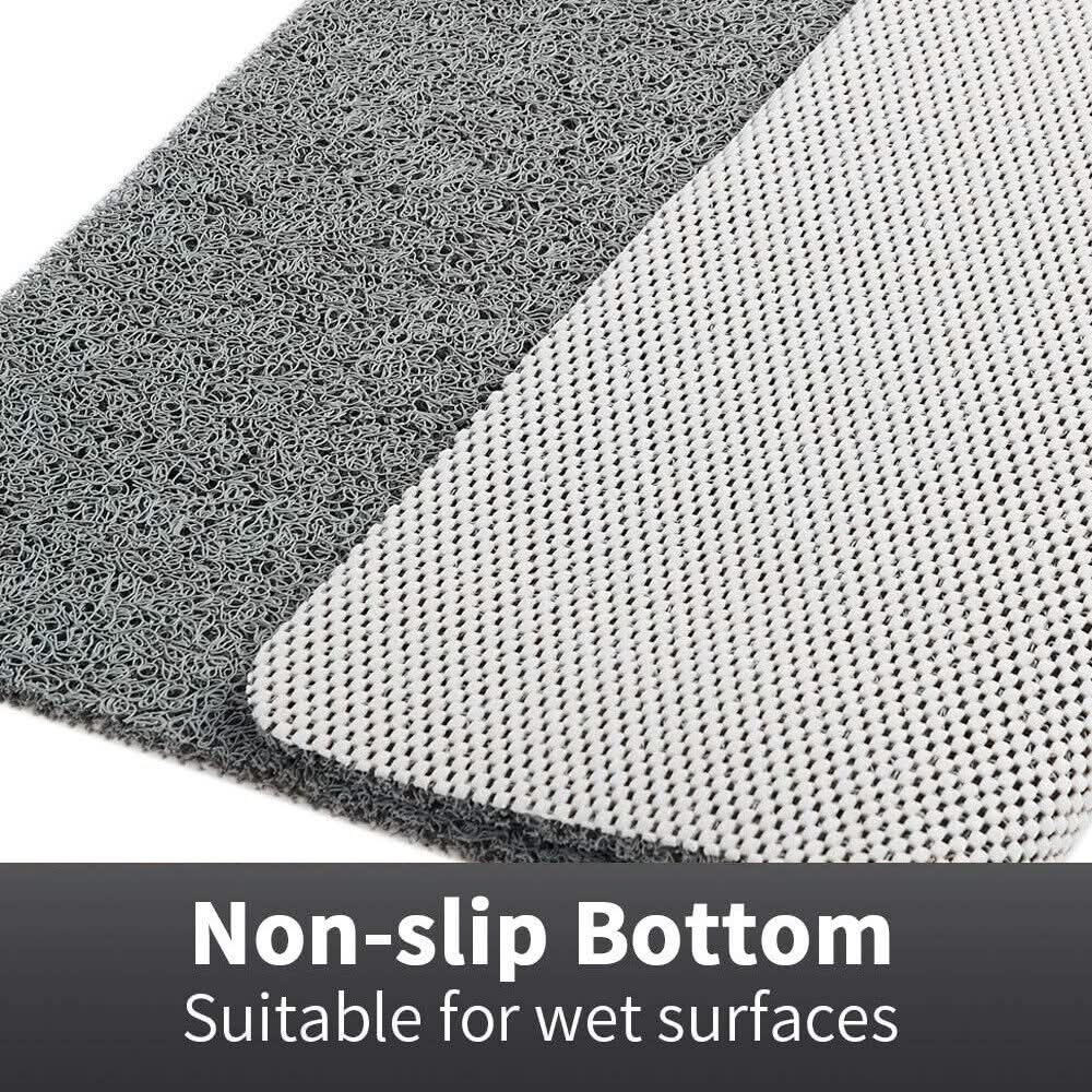 Non-Slip Shower Mat with Drainage Holes, Soft Cushioned Surface, Machine Washable for Bathroom Safety | Thomler