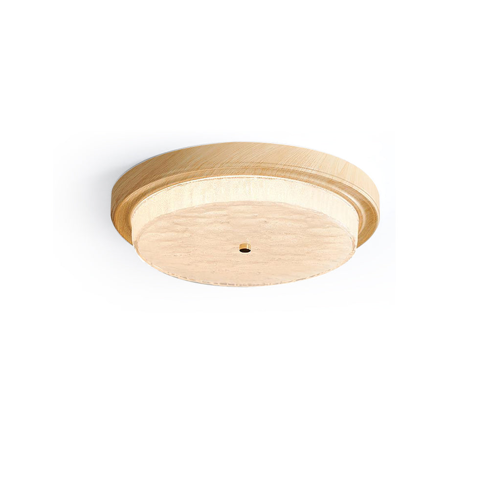 Ceiling Lamp Metal Glass 14.6 in and 18.5 in Indoor Modern Lighting Round Shade Warm Ambiance | Thomler