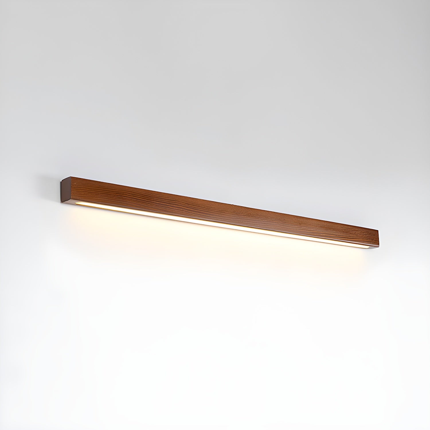Linear Wall Light 12W Natural Pine Wood 23.6 in Indoor Hallway Vanity Lighting Modern Minimalist Fixture | Thomler