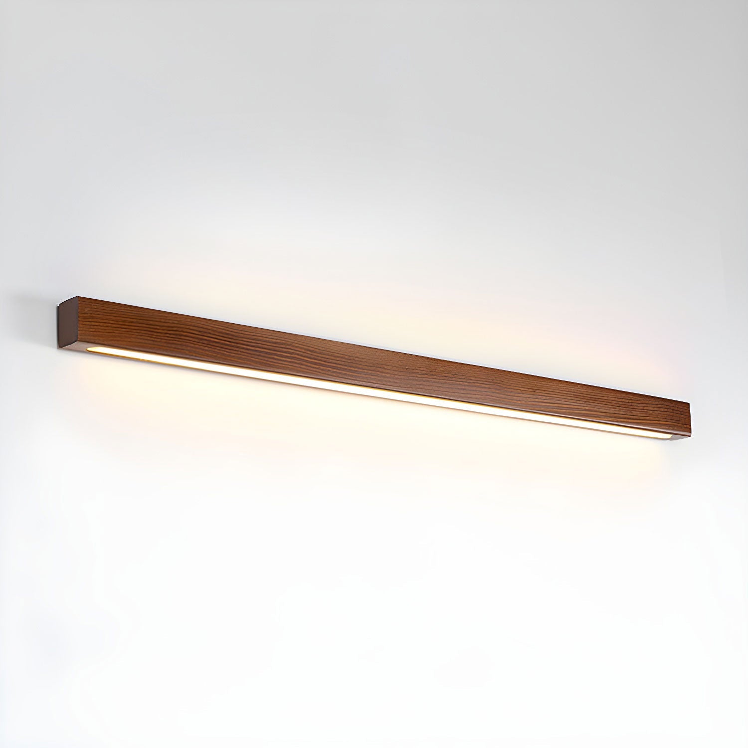 Linear Wall Light 12W Natural Pine Wood 23.6 in Indoor Hallway Vanity Lighting Modern Minimalist Fixture | Thomler