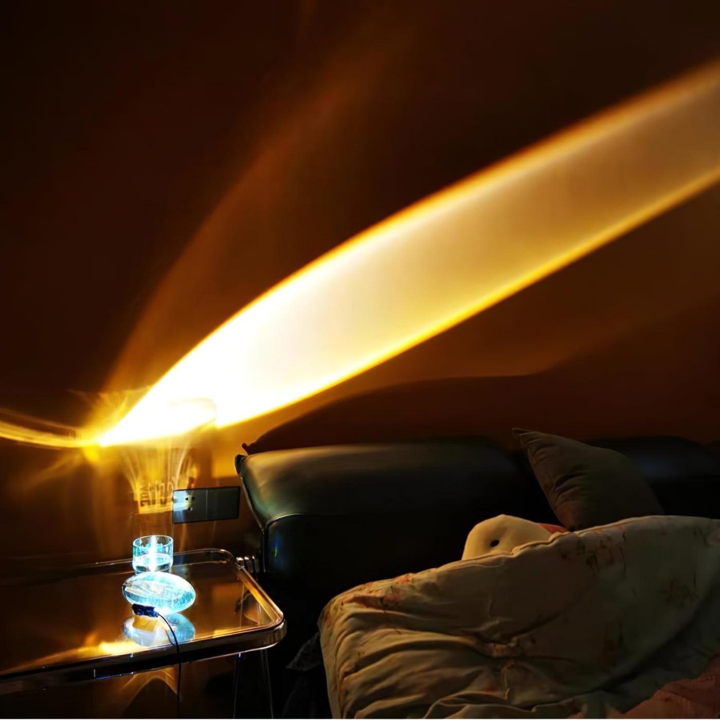 Table Lamp Crystal Glass Chrome Indoor Mood Lighting Bedroom Side Table LED Ambient Light Modern Decor | Thomler
