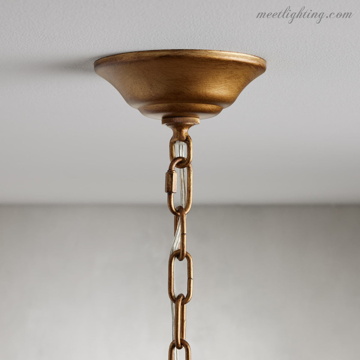 12-Light Hanging Fixture with Stacked Glass Beads in 3 Finishes – Grand Foyer Lighting for High Ceilings | Thomler