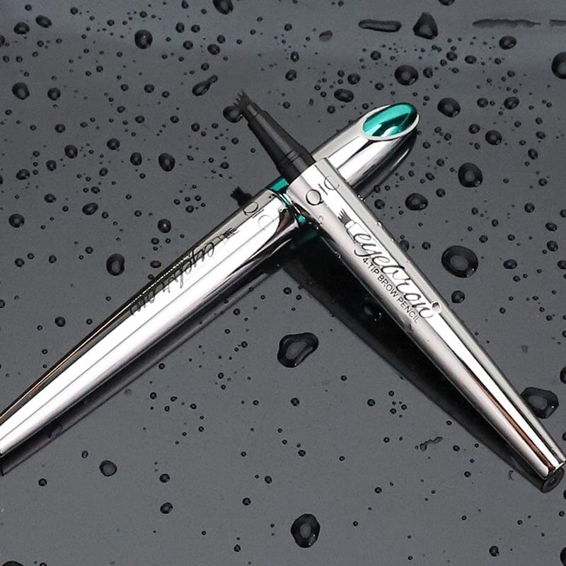 Four-Tip Eyebrow Pen Hair-Like Strokes Smudge-Proof Long-Wear Natural Brow Definer Tool for Sparse Thin Patchy Brows Women Daily Makeup | Thomler