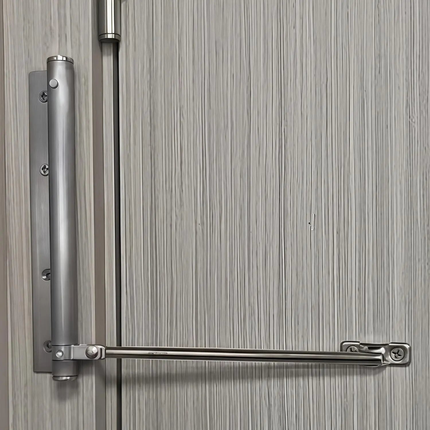 Door Closer Stainless Steel 18.5 cm Indoor Soft Close Adjustable Speed Left And Right Hand Door Damper | Thomler