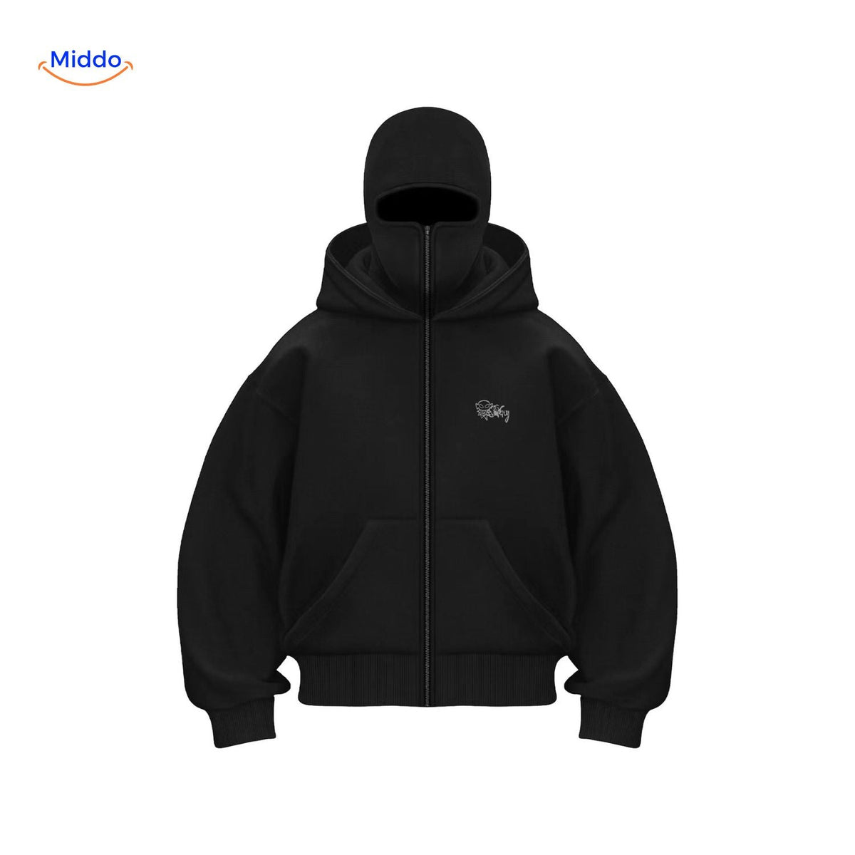 Cotton Double-Hood Pullover Sweatshirt – Unisex Fall & Winter Layering Essential for Men & Women | Thomler