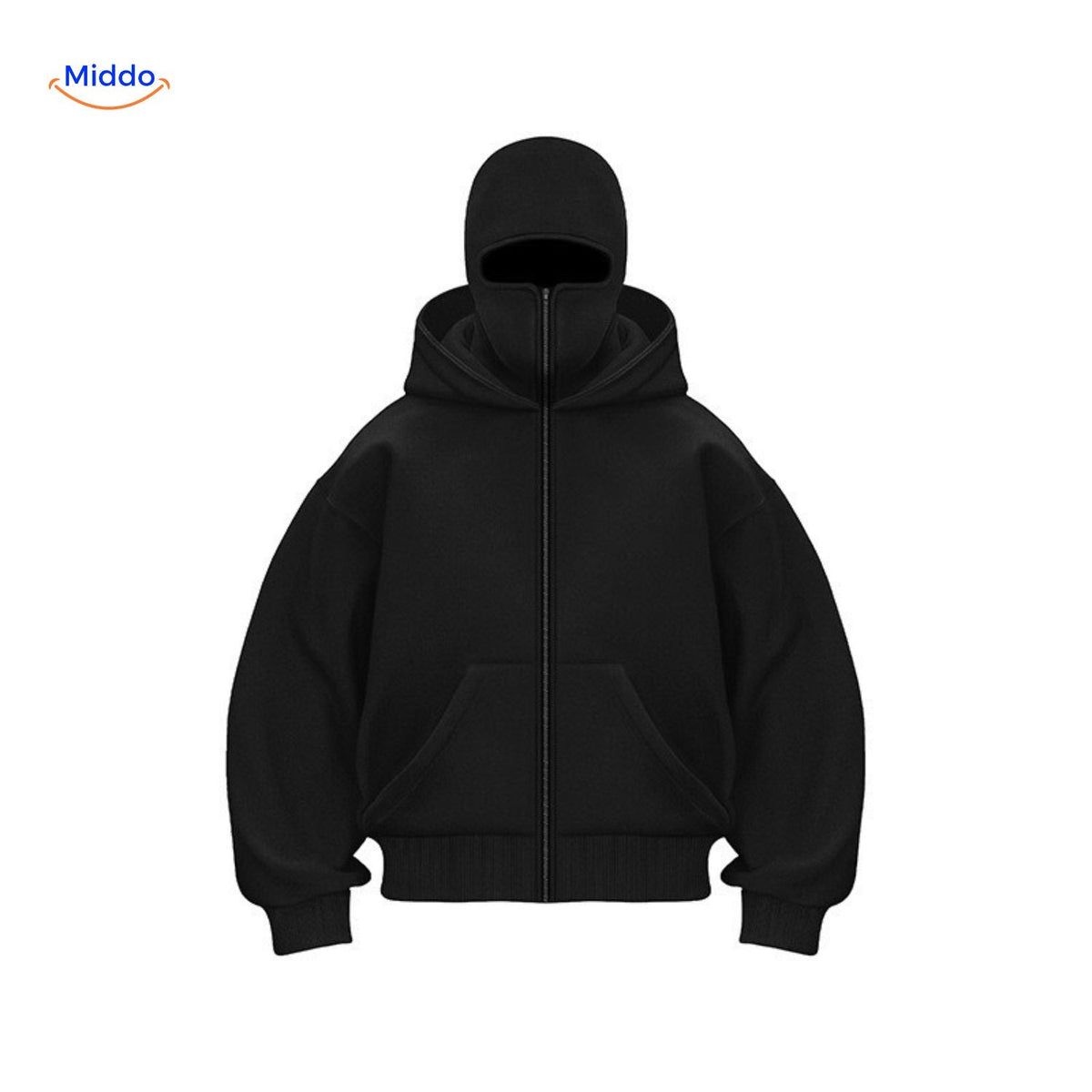 Cotton Double-Hood Pullover Sweatshirt – Unisex Fall & Winter Layering Essential for Men & Women | Thomler