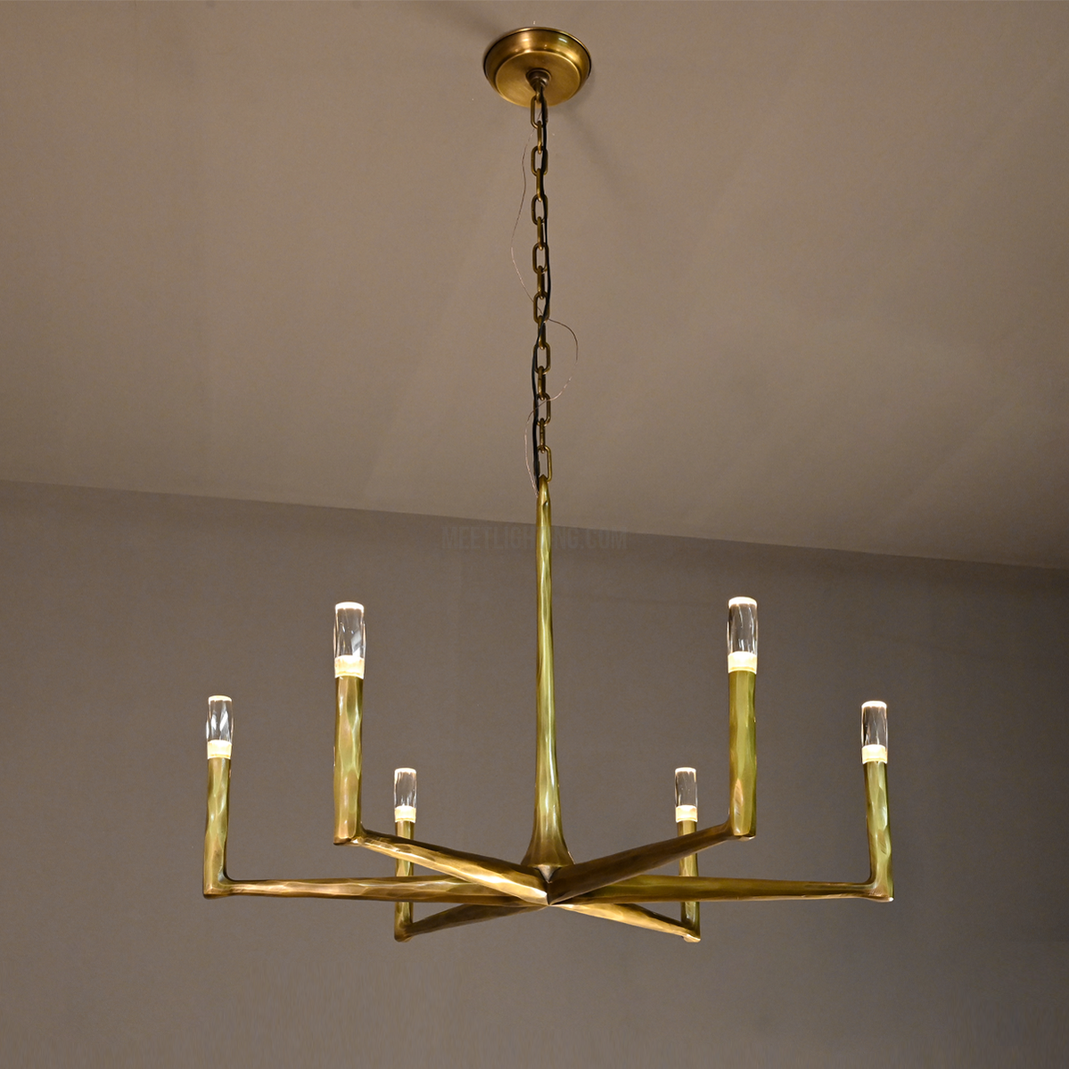 Handcrafted Metal Circle Chandelier Statement Lighting for Dining Room & Foyer 36-72 Inch | Thomler