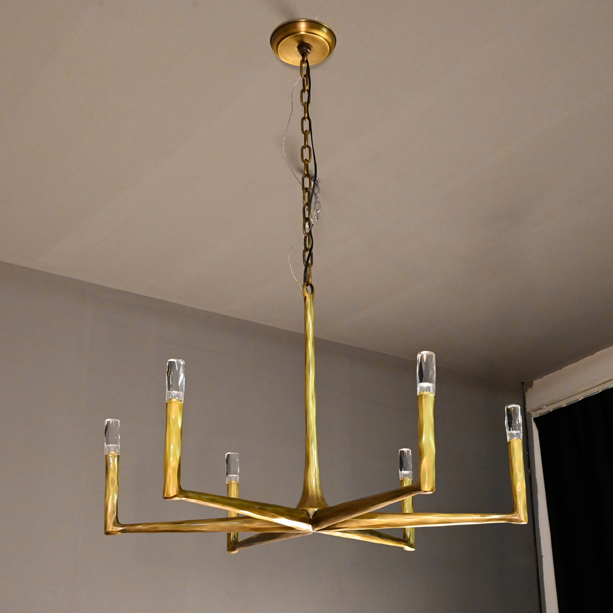 Handcrafted Metal Circle Chandelier Statement Lighting for Dining Room & Foyer 36-72 Inch | Thomler