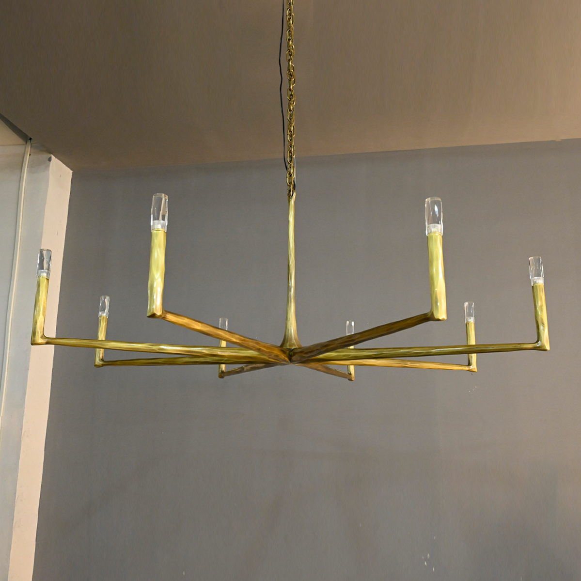 Handcrafted Metal Circle Chandelier Statement Lighting for Dining Room & Foyer 36-72 Inch | Thomler