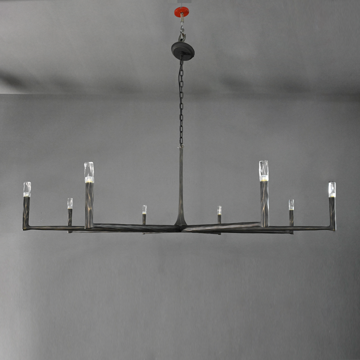 Handcrafted Metal Circle Chandelier Statement Lighting for Dining Room & Foyer 36-72 Inch | Thomler