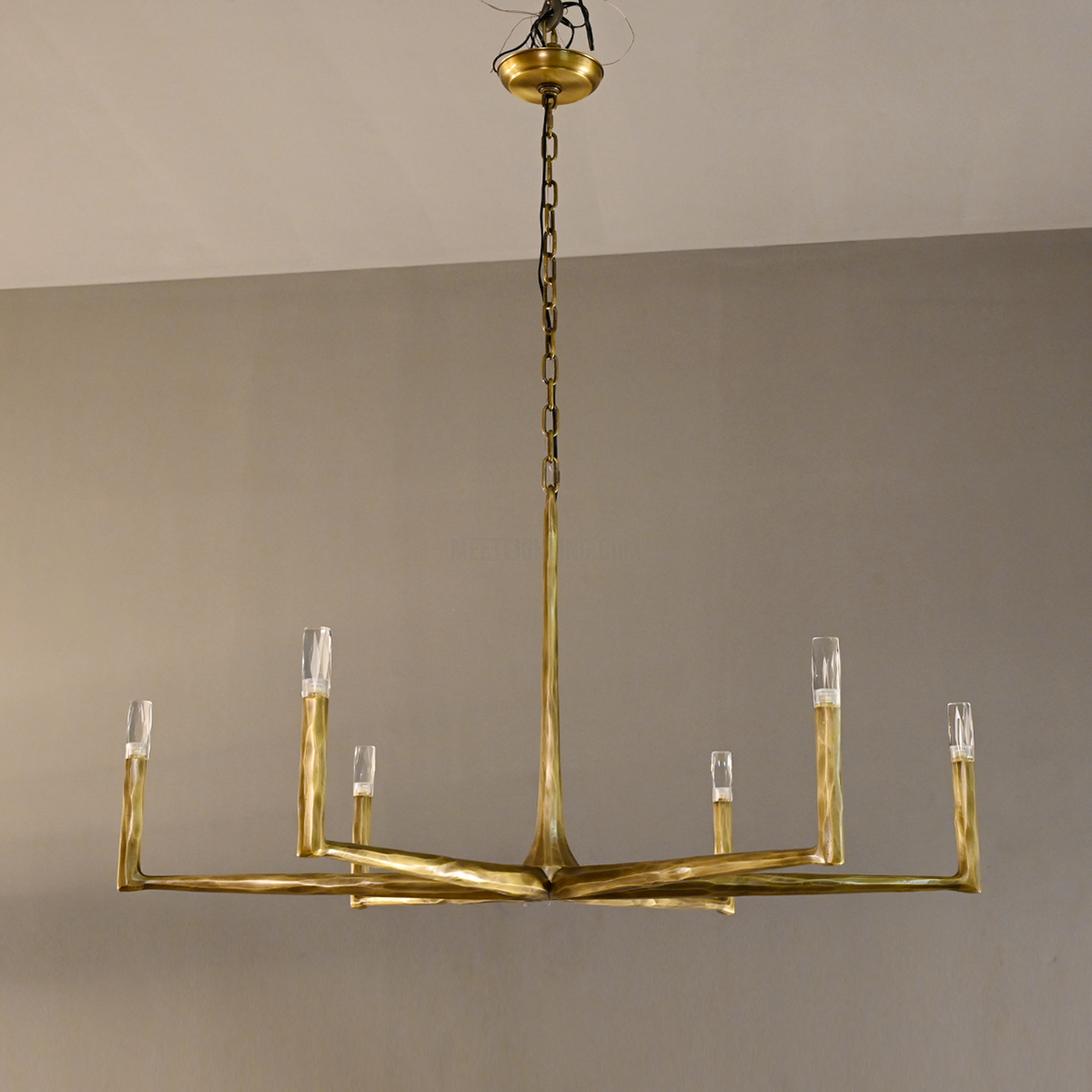 Handcrafted Metal Circle Chandelier Statement Lighting for Dining Room & Foyer 36-72 Inch | Thomler