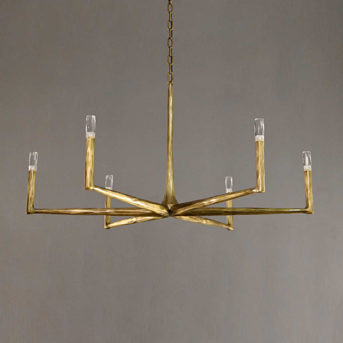 Handcrafted Metal Circle Chandelier Statement Lighting for Dining Room & Foyer 36-72 Inch | Thomler