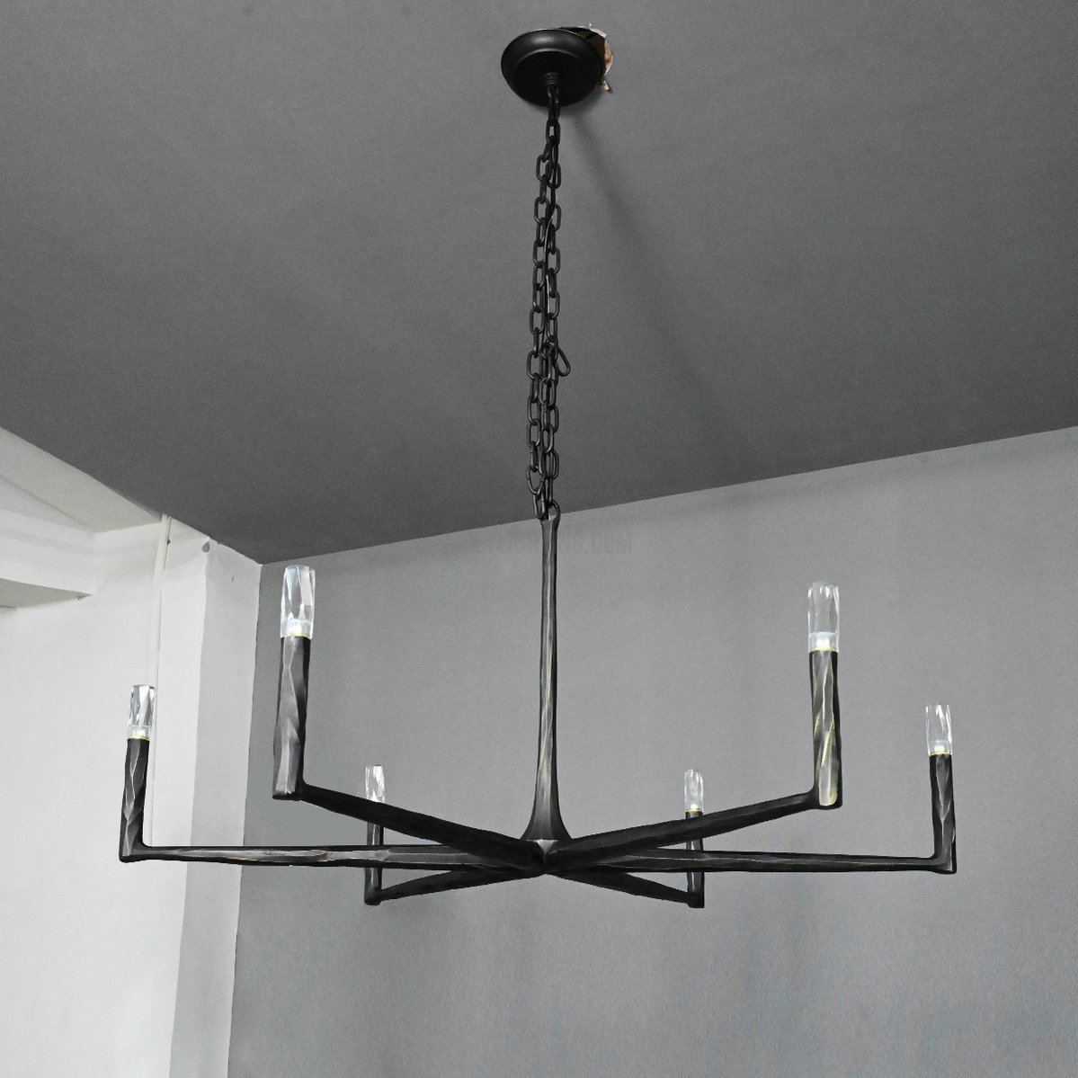 Handcrafted Metal Circle Chandelier Statement Lighting for Dining Room & Foyer 36-72 Inch | Thomler