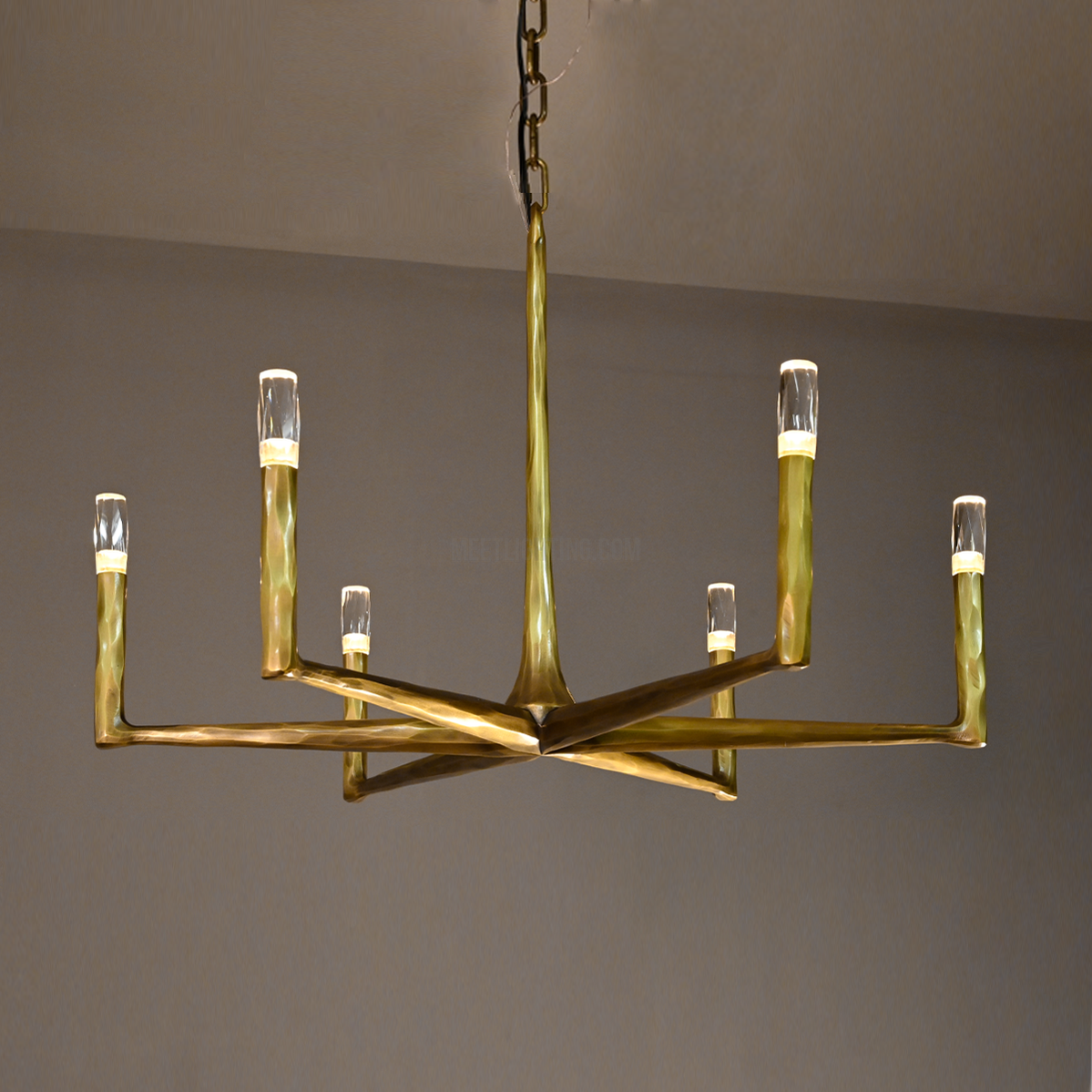 Handcrafted Metal Circle Chandelier Statement Lighting for Dining Room & Foyer 36-72 Inch | Thomler