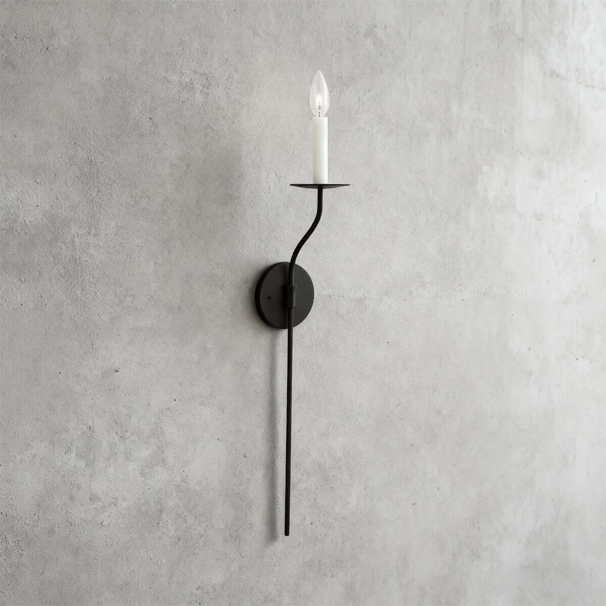 Wall Lamp Brass E14 40W 28.7 in Living Room Hallway Bedside Light Artistic Minimalist Accent | Thomler
