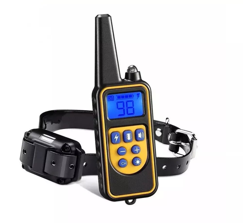 Rechargeable Remote Dog Training Collar – 2600 ft Range, Waterproof with Vibration & Sound Modes for All Breeds | Thomler