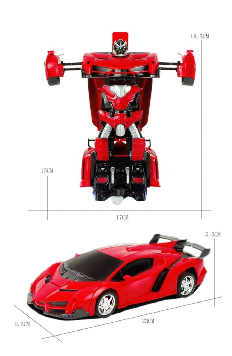 Shape-Shifting Robot Vehicle with Wireless Controller – Dual-Mode Action Figure and Sports Racer | Thomler