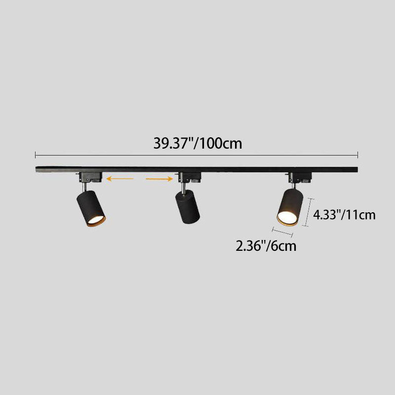 Adjustable LED Ceiling Spotlight Bar — 3, 4, or 5 Heads with Rotatable Track Mount for Kitchen, Living Room & Bedroom | Thomler