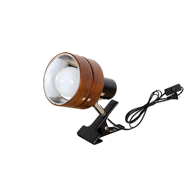 Wall Lamp Wood 6.1 in Walnut LED Bedroom Living Room Lighting Fixture Japanese Style Modern Design | Thomler