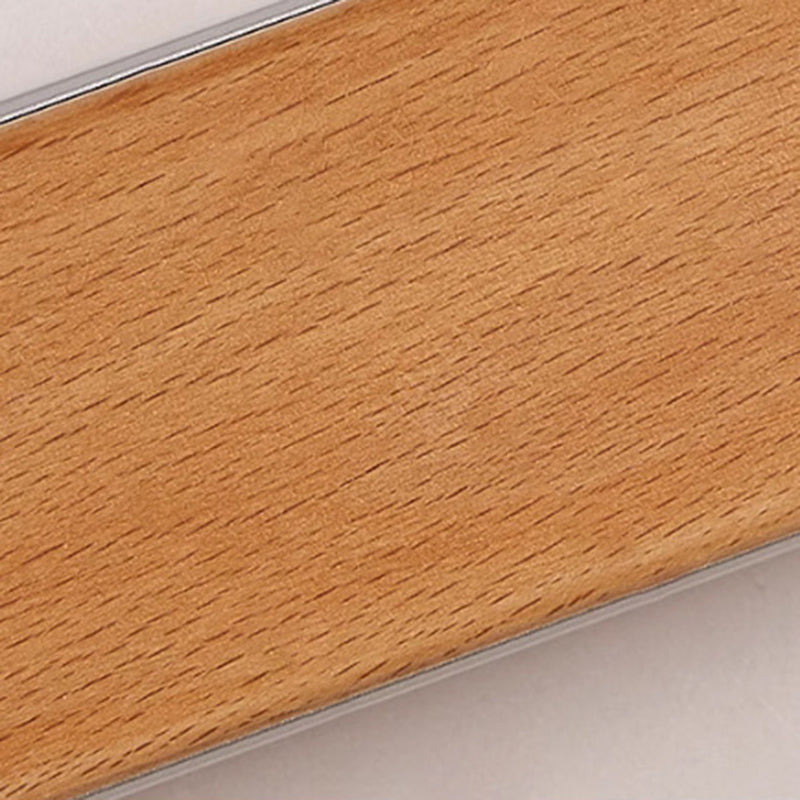 Minimalist Wooden LED Vanity Light Bar - Slim Profile Hardwired Bathroom Mirror Lighting for Modern Spaces | Thomler