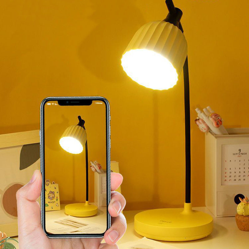 Adjustable LED Desk Lamp with Dimmer | Modern Minimalist Task Lighting for Home Office & Bedside | Touch Control Reading Light | Thomler