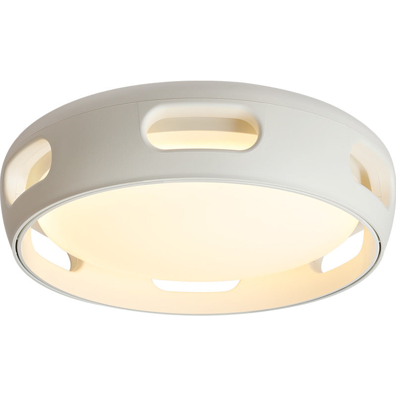 Ceiling Fan Light Acrylic 14.96 in White Nordic Hallway Living Room Bedroom Dimmable LED Remote Control | Thomler