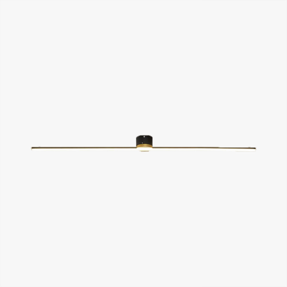 Sleek LED Flush Mount Ceiling Light for Bedroom Living Room Kitchen Hallway Modern Linear Panel Fixture with Silicone Diffuser | Thomler