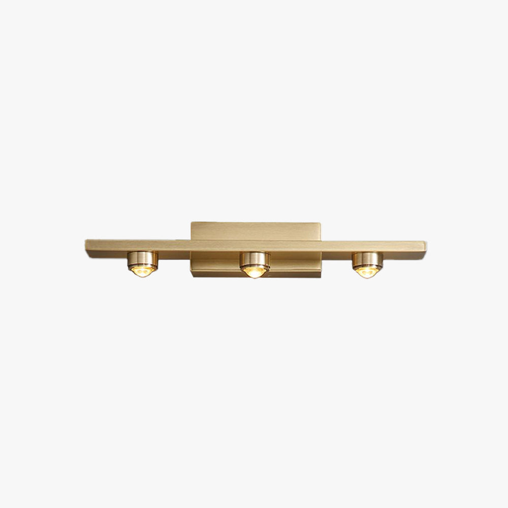 Contemporary Geometric Sconce with Flowing Panels for Vanity & Hallway – 3/5/7 LEDs | Thomler
