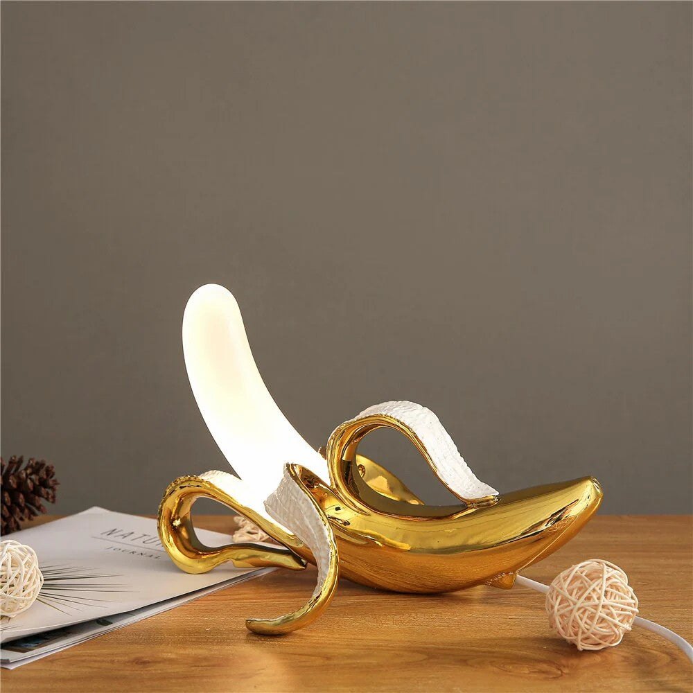 Sculptural Resin Accent Lamp with Warm 3000K LED Light for Nightstands Bedrooms Living Rooms Modern Organic Curved Design 12 Inch Small Deco | Thomler