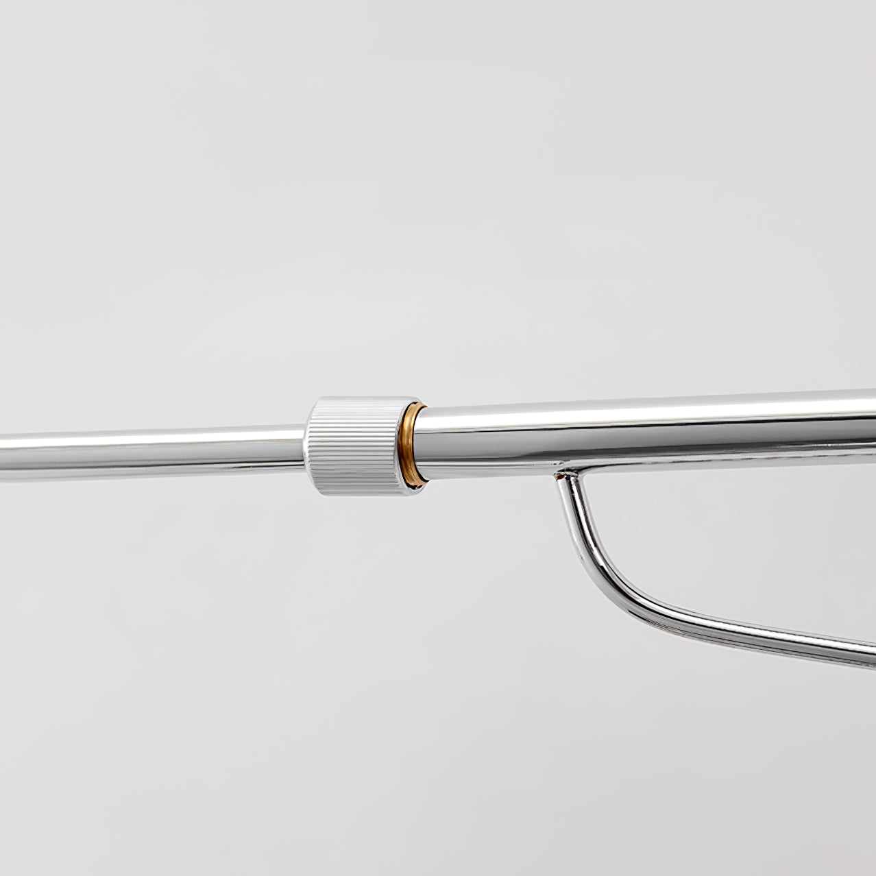 Wall Lamp Metal Adjustable 25.6 in Chrome Indoor LED E26 E27 Reading Light | Thomler