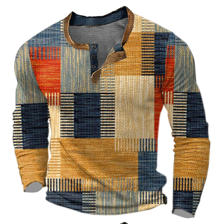 Men's Cotton Crew Neck Sweater – Relaxed Fit Long Sleeve Pullover for Fall & Winter | Thomler