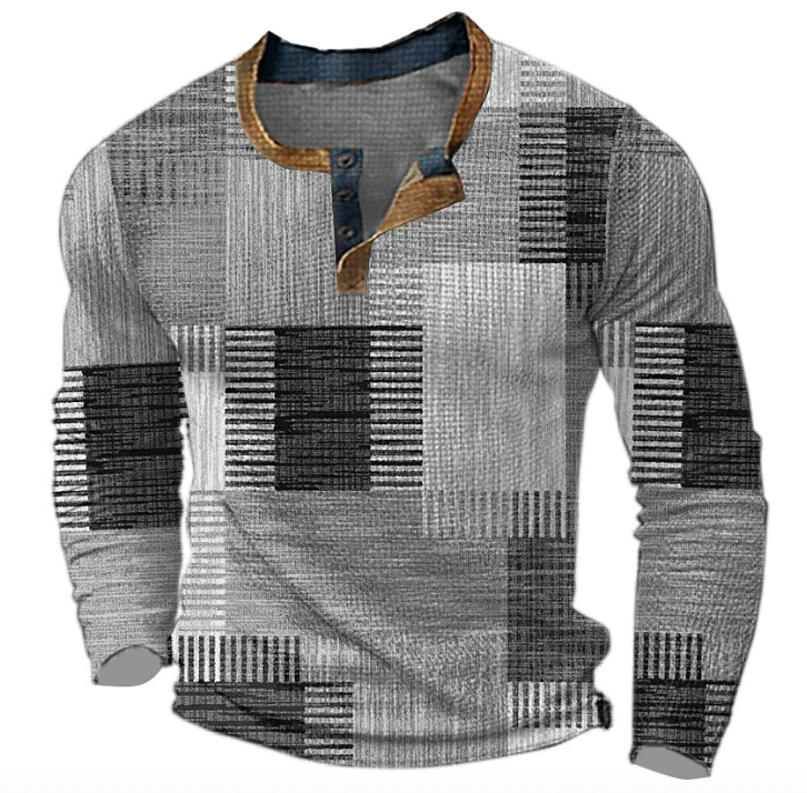 Men's Cotton Crew Neck Sweater – Relaxed Fit Long Sleeve Pullover for Fall & Winter | Thomler