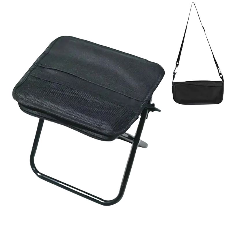 Portable Folding Camp Chair Ultralight Compact Outdoor Seat for Camping Hiking Festivals Beach Fishing Backpacking Yard Picnics | Thomler