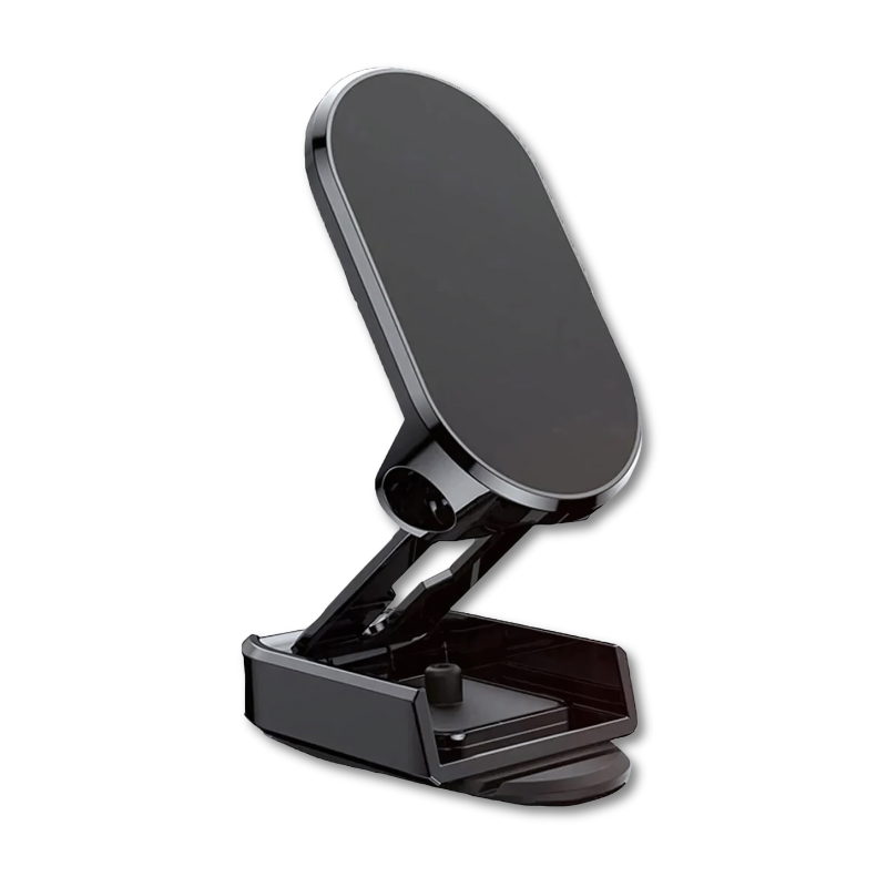 Magnetic Car Phone Mount with 360° Rotation & One-Hand Use for Dashboard or Windshield | Thomler