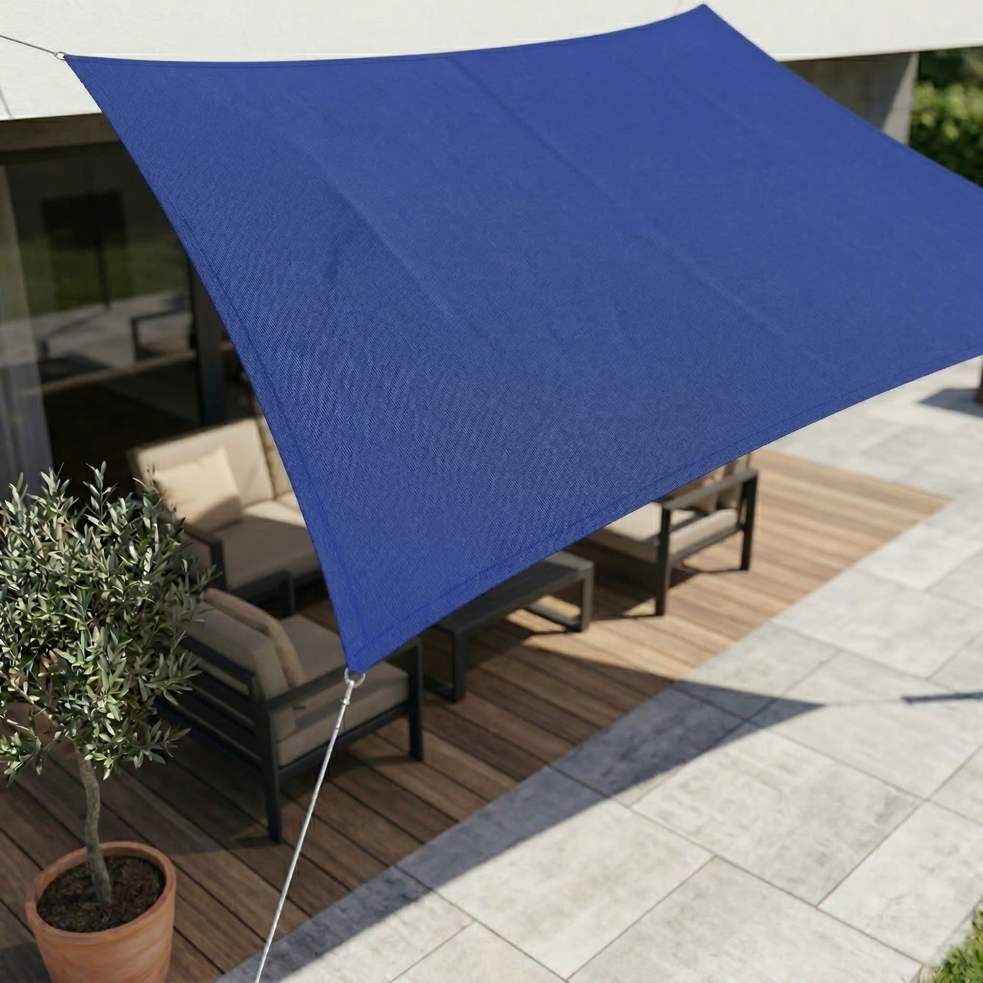 Outdoor Shade Sail Polyester 300×500 cm UV Protection Patio Garden Balcony Cover | Thomler