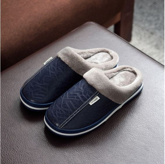 Waterproof Plush-Lined House Slippers with Anti-Slip Sole for Indoor & Outdoor Winter Comfort | Thomler