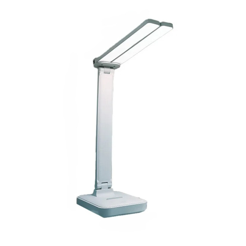 Folding LED Desk Lamp with Built-In Phone Stand & USB Charging – 3 Brightness Levels for Study, Work & Reading | Thomler