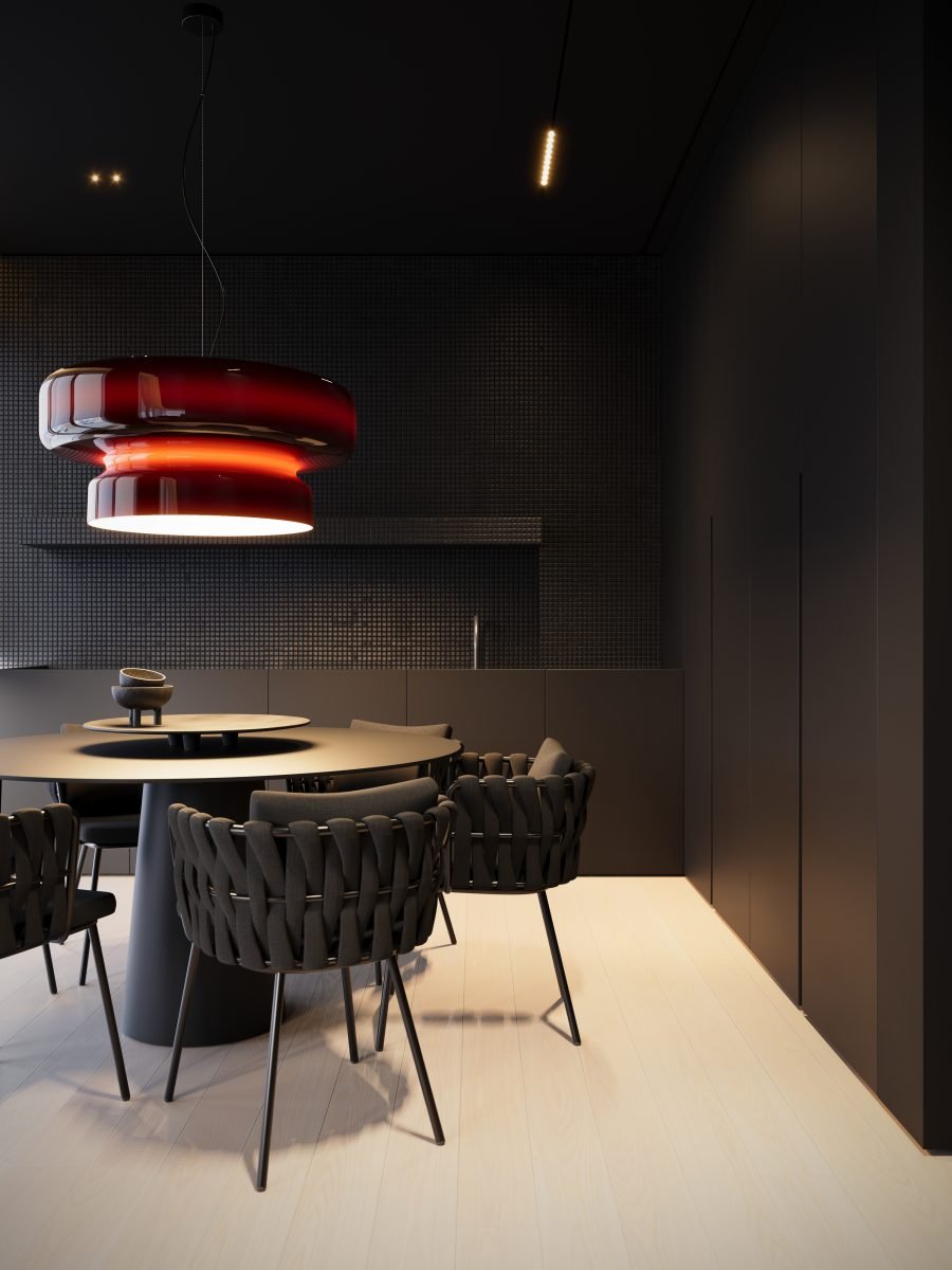 Pendant Light Glass Metal LED 40.0 cm Adjustable Brown Dining Room Kitchen Island Ceiling Lamp | Thomler