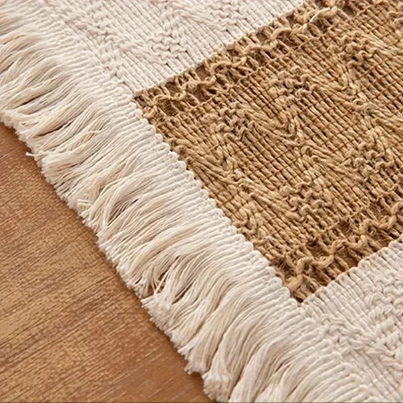 Woven Textile Dining Mats – Heat-Safe Table Protection with Earthy Bohemian Styling | Thomler