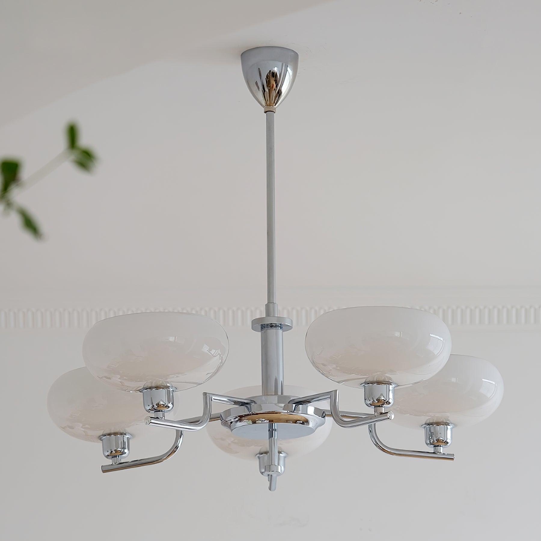 Pendant Light Glass Globe 12 in Modern Kitchen Dining Room Island Hanging Fixture Clear Globe Bulb Included | Thomler