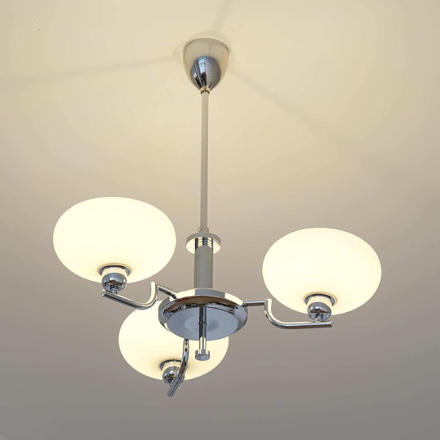 Pendant Light Glass Globe 12 in Modern Kitchen Dining Room Island Hanging Fixture Clear Globe Bulb Included | Thomler