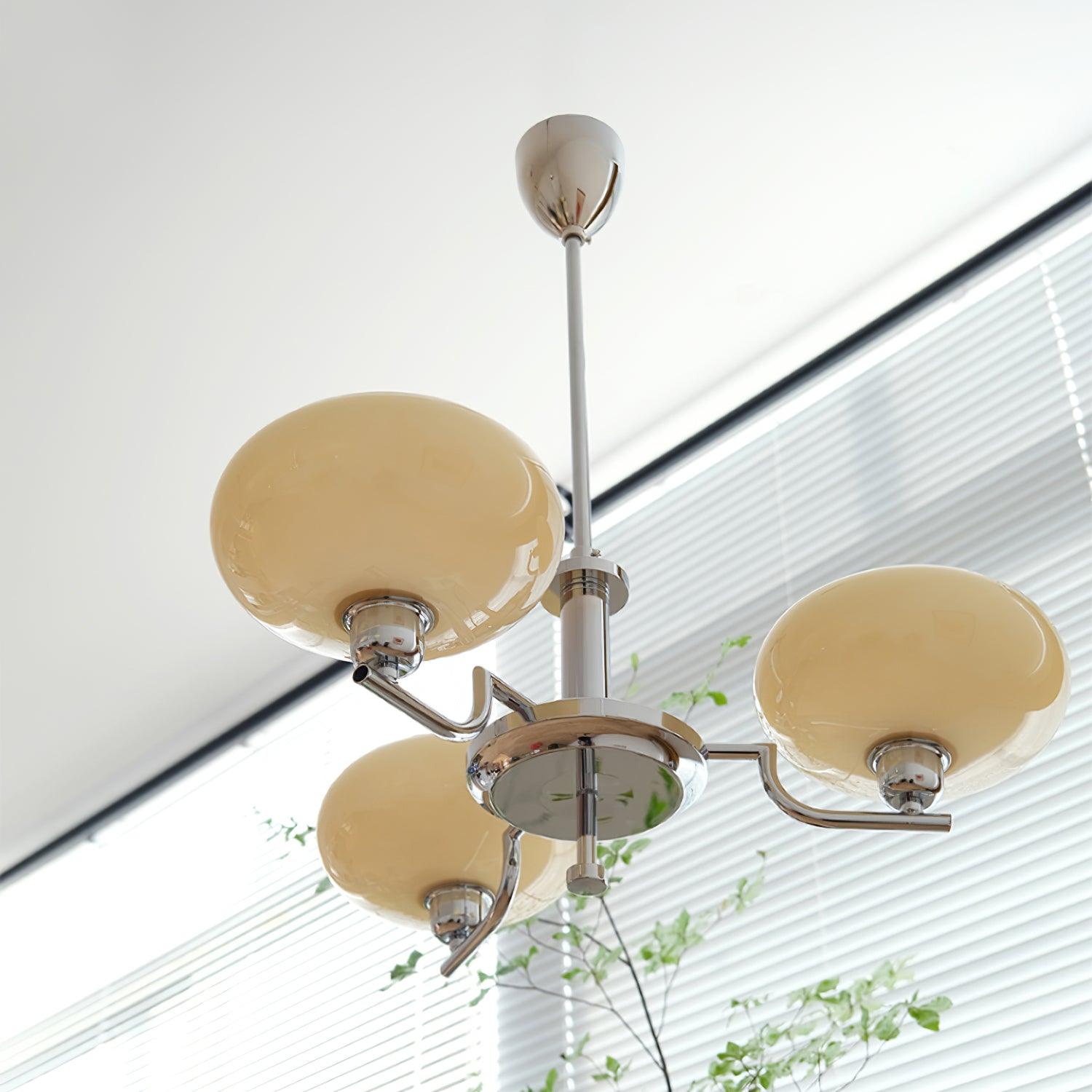 Pendant Light Glass Globe 12 in Modern Kitchen Dining Room Island Hanging Fixture Clear Globe Bulb Included | Thomler