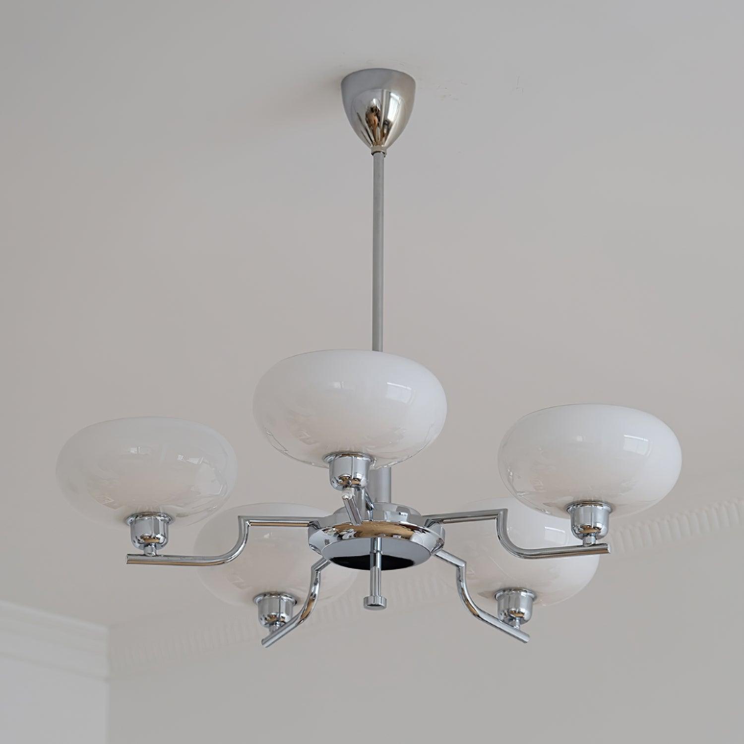 Pendant Light Glass Globe 12 in Modern Kitchen Dining Room Island Hanging Fixture Clear Globe Bulb Included | Thomler