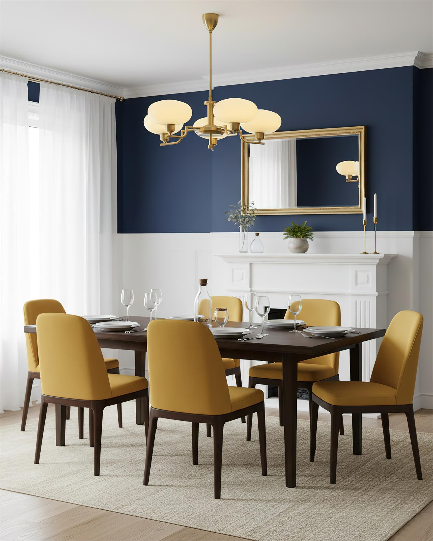 Pendant Light Glass Globe 12 in Modern Kitchen Dining Room Island Hanging Fixture Clear Globe Bulb Included | Thomler