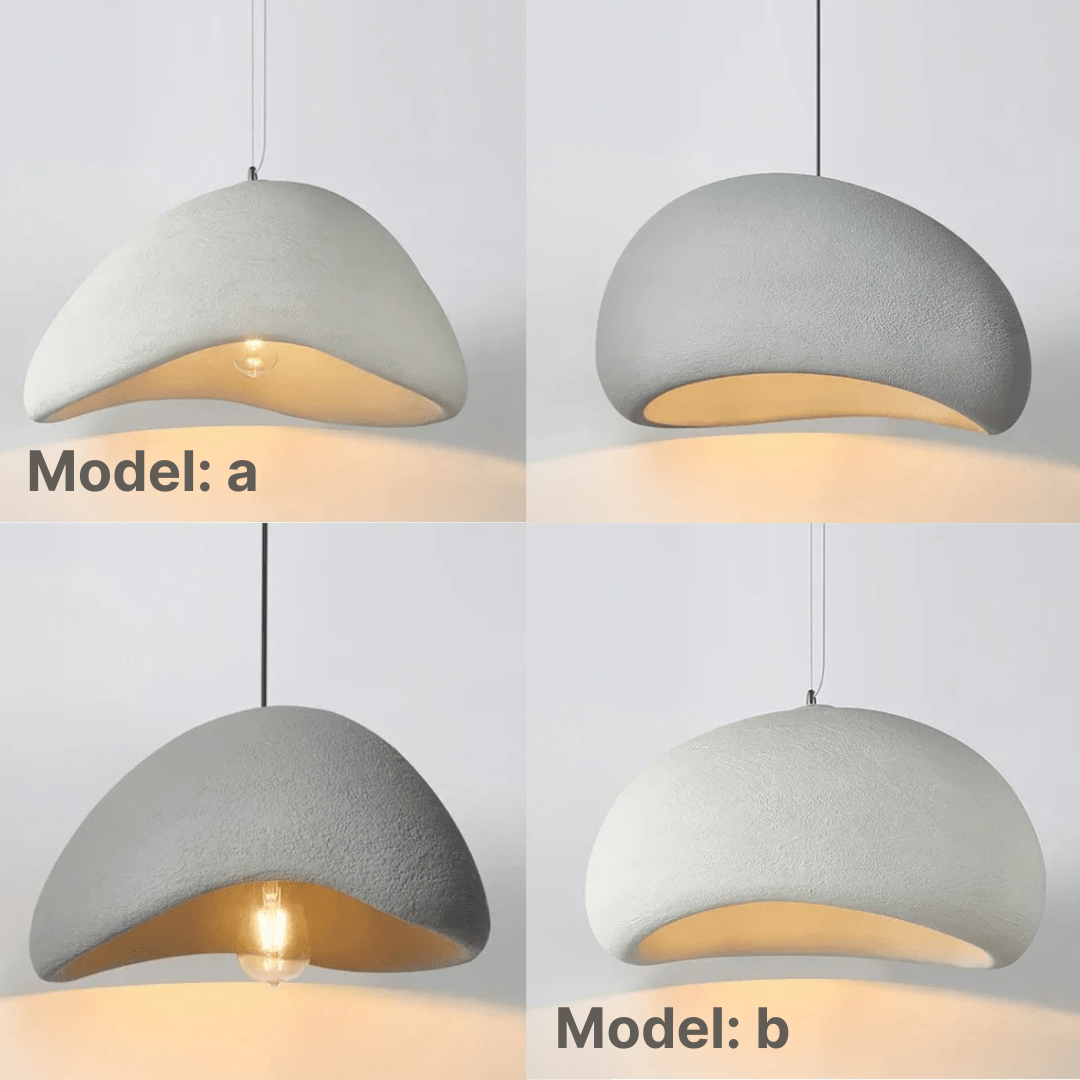 Pendant Light Polystyrene E27 Adjustable 120.0 cm White Dining Room Kitchen Hanging Ceiling Lamp Dimmable Modern | Thomler