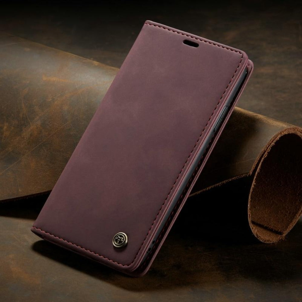 Flip Wallet Phone Case with Card Slots & Kickstand – Vegan Leather iPhone Cover for Daily Use | Thomler