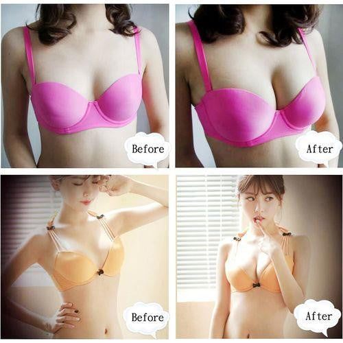 Swimsuit Insert Pads with Adhesive Back for Bikini Tops & Bras | Waterproof Push-Up Foam Enhancers for Women | Reusable Breathable Cups | Thomler