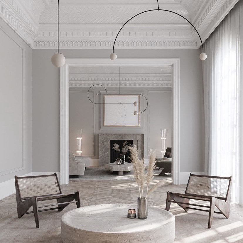 Pendant Light Brass Frosted Glass Globe Ceiling Hallway Dining Room Hanging Lamp Minimalist Scandinavian Modern Lighting | Thomler