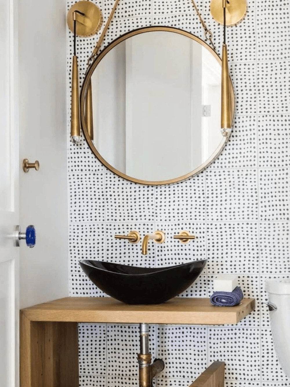 Wall Lamp Brass Cone 15 in Integrated LED Bedroom Hallway Reading Light Modern Minimalist Sconce | Thomler